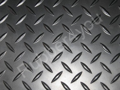 Diamond checker plate rubber - diamond, checker-plate