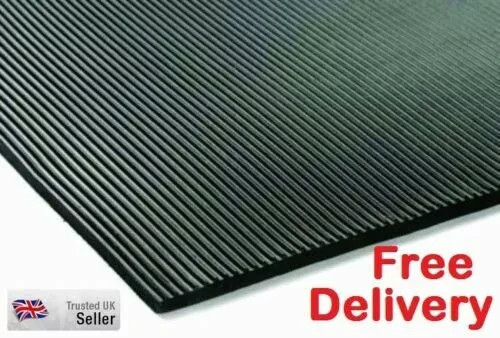 Black narrow ribbed - ribbed, trailer